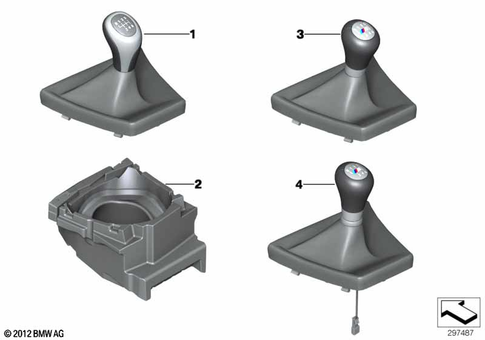 Gearshift Knobs / Coverings / Plaques for 2012 BMW 550i #0