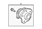 432024GA0B - Brakes: Hub Assembly for Infiniti Image