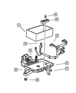 55135690AD - : Battery Support for Mopar Image