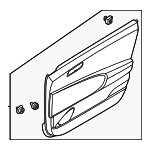 82305KL020NMZ - : Door Trim Panel for Hyundai: Ioniq 6 Image