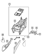6507023AA - Interior Trim: Screw for Mopar Image