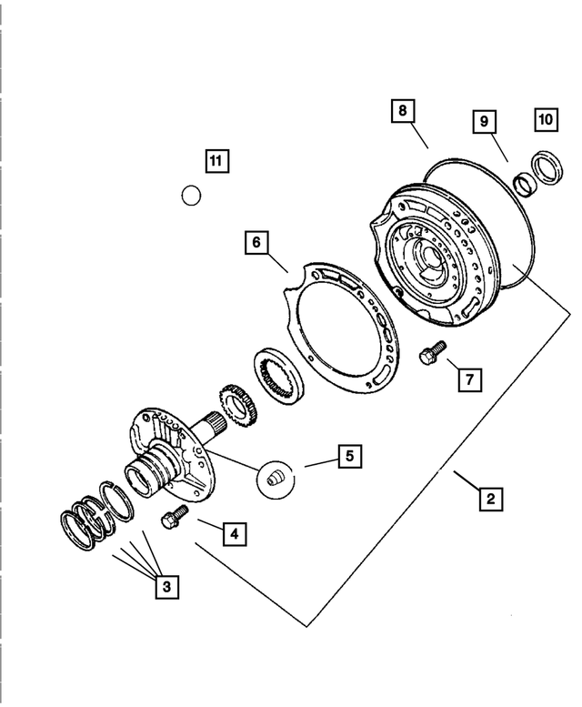 6500211 - Automatic Transaxle 4 Speed: Hex Head Bolt for Mopar Image