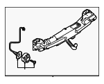 95872200400 - Body: Trailer Hitch for Porsche: Cayenne Image