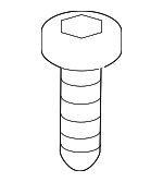 7119906163 - Body: Wheel Opening Molding Screw for Mini: Cooper Countryman Image