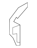 22803992 - Body: Extension Panel for Buick: LaCrosse, Regal | Cadillac: XTS | Chevrolet: Impala, Malibu, Malibu Limited Image