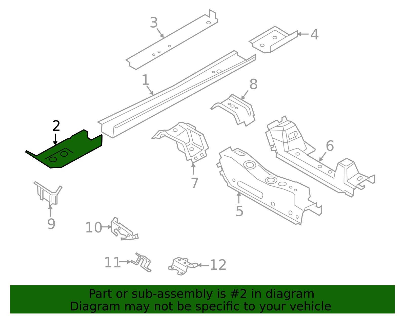 41-11-7-361-190 - Inner Bracket - 2016-2024 BMW | BMW Parts Exchange