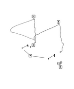 68529690AB - Electrical: Sliding Door Left Wiring for Mopar Image image