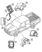 R6028242AI - Electrical: Transfer Case Control Module for Mopar Image