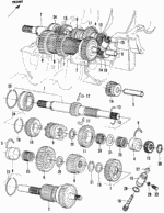 23420551020 - : Gear, Counter-Shaft Low for Honda Image