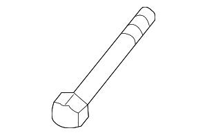 119284M50A - : Power Steering Pump Adjust Bolt for Nissan Image