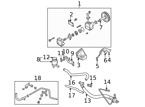 Pump & Hoses for 2002 Nissan Sentra #0
