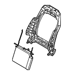 88310AR105NNB - Body: Seat Back Frame for Hyundai Image