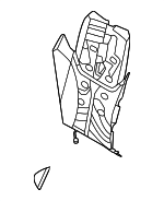 88350IY010 - Body: Seat Back Pad for Hyundai Image