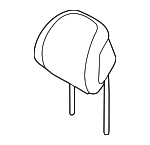 88700AR100J2G - Body: Headrest for Hyundai Image