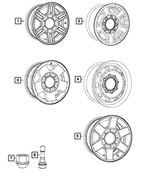 5GY15S4AAC - Wheels: Steel Wheel for Mopar Image