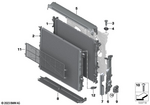17115A187E4 - Radiator: Radiator for BMW Image