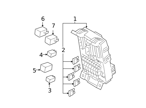 Electrical Components for 2008 Hyundai Accent #0