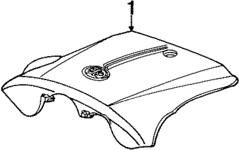 Engine Appearance Cover for 2000 Ford Crown Victoria #0