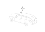 2108201235 - Electrical System: Microphone for Mercedes-Benz Image