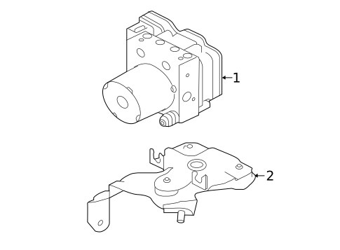 ABS Components for 2022 Jaguar F-Pace #0