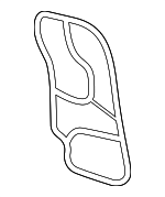 6L117070 - Cooling System: Oil Cooler Gasket for Audi Image