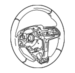 451000Z120C0 - Steering: Steering Wheel for Toyota: Corolla, Corolla Cross Image