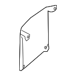 95511020700 - Engine: Heat Shield for Porsche: Cayenne Image