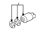 1810A146 - Electrical: Starter Solenoid for Mitsubishi Image