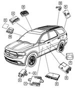 68624136AA - Electrical: Warning Chime for Mopar Image