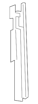 84418803 - Cooling System: Side Baffle for Cadillac: CT6 Image