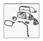 20858708 - Body: Mirror Assembly for Chevrolet: Equinox Image