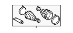 44380C020 - : CV Joint Boot Kit (Left, Right, Front) for Toyota Image