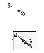 486302S486 - Steering: Tie Rod Assembly for Nissan: Frontier Image