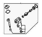 4801093G10 - Steering: Steering Gear for Nissan: D21, Frontier, Pathfinder, Pickup Image