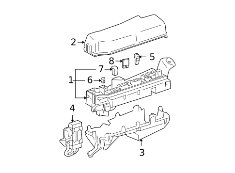 Powertrain Control for 2003 Toyota Matrix #3