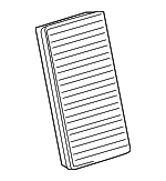 95811013010 - Air &amp; Fuel Delivery: Engine Air Filter for Porsche: Cayenne Image