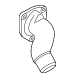 LR007605 - Cooling System: Thermostat Outlet for Land Rover: Range Rover, Range Rover Sport Image