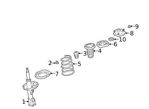 Suspension, Springs & Related Components for 2007 Lexus RX350 #0