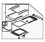 8V3877045E - : Frame Assembly for Audi Image