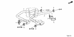 79721T2FA00 - Electrical/Exhaust/Heater/Fuel: HOSE, WATER INLET for Honda Image