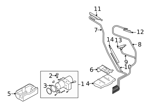 Hydraulic Components for 2015 Volkswagen Eos #0