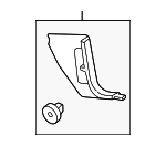 1K1863484B82V - : Cowl Trim for Volkswagen Image