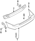 H50221M225 - Body: Bumper Cover for Nissan Image