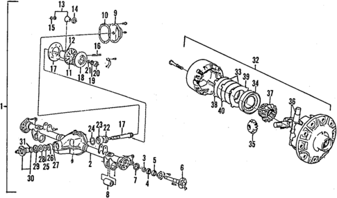 Differential for 1987 Volvo 244 #0