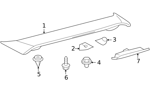 Spoiler for 2013 Toyota Corolla #0