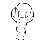 AX000186 - : Fuel Filler Neck Bolt for Mitsubishi: Outlander, Outlander PHEV Image