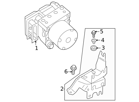 ABS Components for 2023 Mitsubishi Outlander PHEV #0