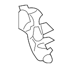 887186A840 - HVAC: Bracket for Toyota: Land Cruiser Image