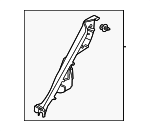 6255648120C0 - Body: Pillar Trim for Toyota: Venza Image