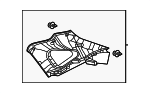 6247048280C0 - Body: Upper Quarter Trim for Toyota: Venza Image